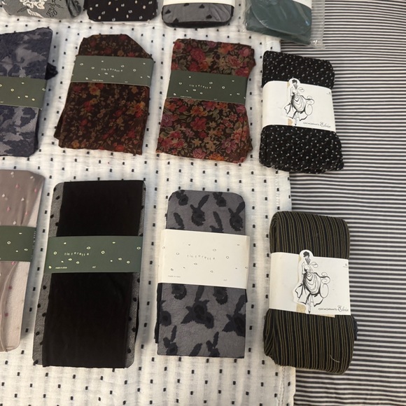 LOT of Anthropologie Patterned Tights - NWT All M/L - Picture 6 of 9